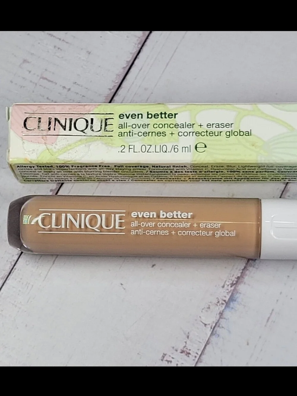 Clinique Even Better All-Over Concealer + Eraser in CN 28 Ivory BNIB